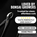 senkichi 8.3" japanese bonsai concave cutter – professional on a desk or shelf