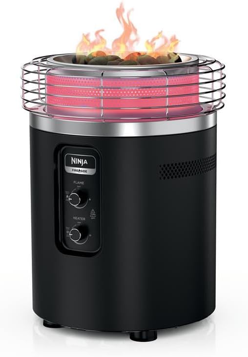 ninja fireside360 fire pit & heater, 80,000 btu, main product view