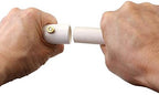 cozycabin 1/2 inch pvc splitter with brass mist, side view