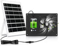 solar powered waterproof exhaust fan for chicken coop, main product view