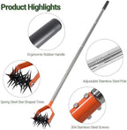 67in garden cultivator with tempered spring steel tines, package contents