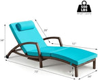 chaise lounge chairs outdoor set of 2, comfy, close-up detail