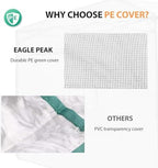 eagle peak replacement cover for 12x8 portable walk-in, package contents