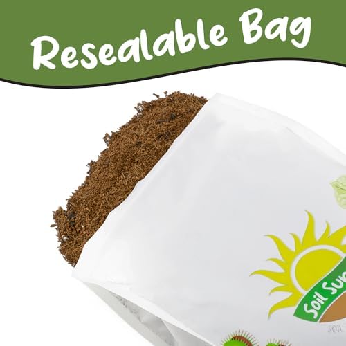 soil sunrise terrarium potting soil mix (8 quarts), front angle view