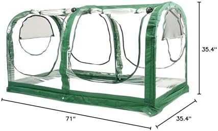 porayhut portable greenhouse tent, easy set-up gardening flower, view 10