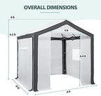 eagle peak 8x8 instant pop up center push, close-up detail