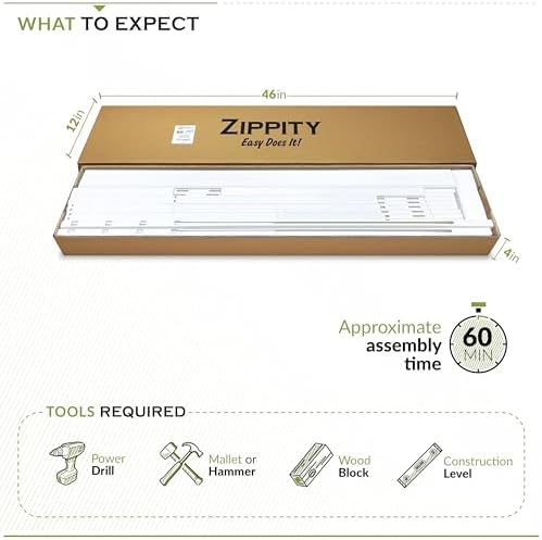 zippity keswick privacy screen and fence, white vinyl on a desk or shelf