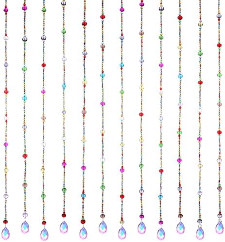 suncalla 12 pcs crystal suncatcher for window, classic, view 9