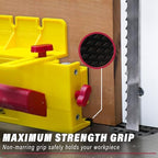 milescraft 3406 grabberpro - push block for table showing dimensions