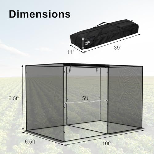 giantex garden crop cage, 10 x 6.5 x, view 9