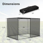 giantex garden crop cage, 10 x 6.5 x, view 9