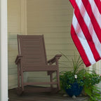 greenvines outdoor rocking chairs set of 2, hdpe, package contents