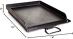 Camp Chef Single Burner Griddle | 16 Inch, Covers One Burner, Pre-Seasoned Flat Top, Even Heat System