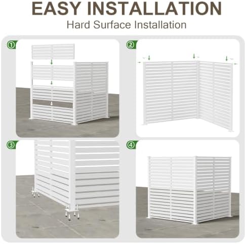 air conditioner fence panels, 47" w x 48", view 10