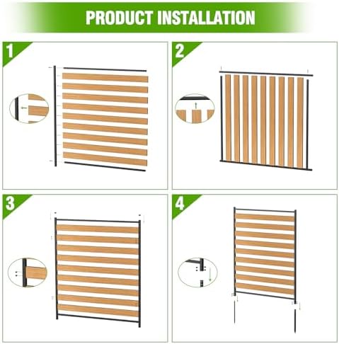 metal air conditioner fence 1 panels - 40.27" on a desk or shelf