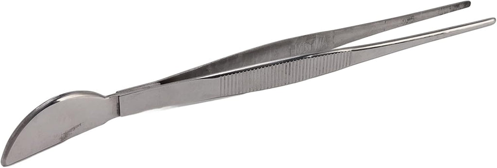 Bonsai Tweezers, Ergonomic Non Slip Handle Smooth Edges, Stainless Steel Precision Tweezers, 2pcs Straight Set for Bonsa