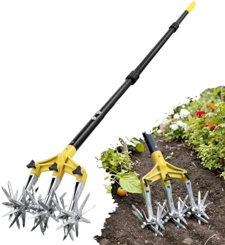 colwelt cultivators for gardening 61’’, rotary cultivator tool, main product view