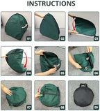 pop-up shrub cover frost protection tent plant cover on a desk or shelf
