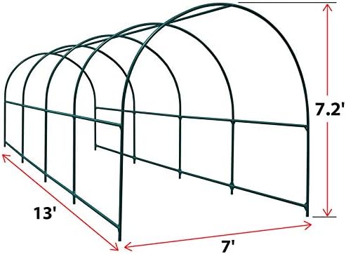 multi-size large garden support arch frame climbing plant shown in use