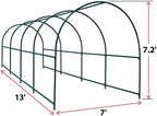 multi-size large garden support arch frame climbing plant shown in use