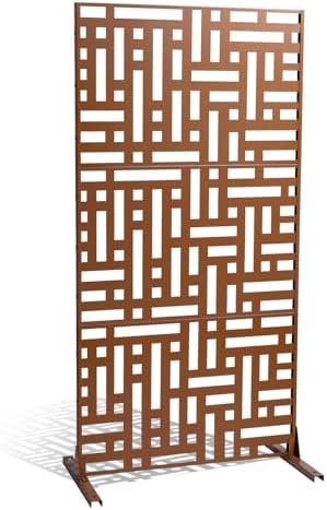 vevor metal privacy screen, 47" w x 76", view 10