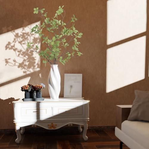 artificial greenery stems, 41.3’’ tall fake plants branches, side view