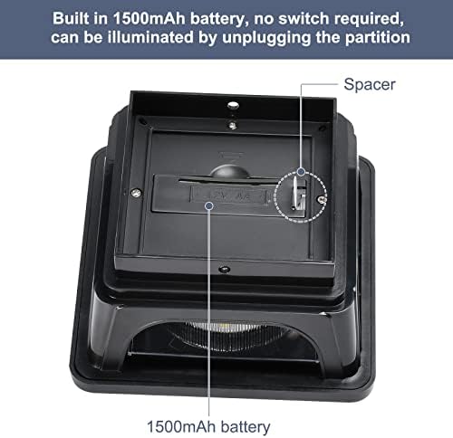 solar post cap lights for 3x3 metal &, view 9