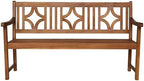 jonathan y sloane 59" ogee diamond back acacia on a desk or shelf