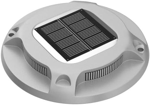 Solar Driveway Lights - 10 Pack, IP68 Waterproof, 2 Color Modes (Blue/White) for Step, Sidewalk, Pathway, Patio, Garden