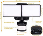 emaner motion sensor flood light dusk to dawn, package contents