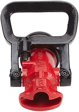 aluminum adjustable fan stream nozzle (ght / 1", close-up detail