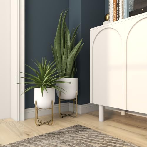 deco 79 metal planter, set of 2 planter, view 9