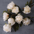 peony artificial flowers, 18" faux silk peonies for, main product view