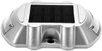 vevor evor driveway lights 24-pack solar driveway lights, side view