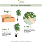nearly natural 48 in artificial dracaena real touch, view 10