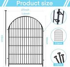 12 panels dog fence outdoor for yard, 40in shown in use