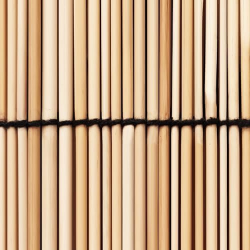 bamboo reed fencing, natural reed fence rolls 3x10ft showing dimensions