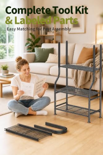 5-tier metal plant stand - heavy duty indoor, view 9