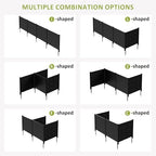 48''w x 45.4''h outdoor privacy screen with 4, view 9