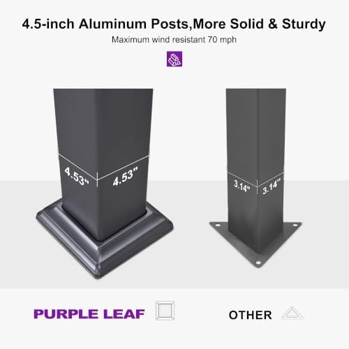 purple leaf 92ks outdoor pergola 13' x 25', package contents