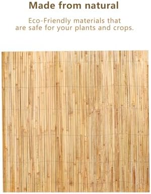 4ft x 13ft natural bamboo slat screening roll, package contents