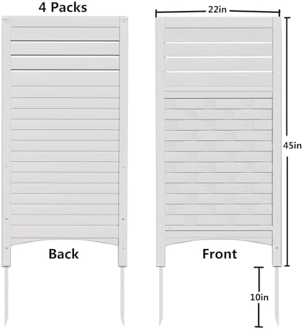 mrosaa outdoor fence privacy panels,resin privacy fence panels, close-up detail