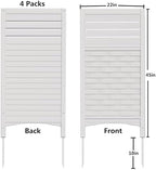 mrosaa outdoor fence privacy panels,resin privacy fence panels, close-up detail