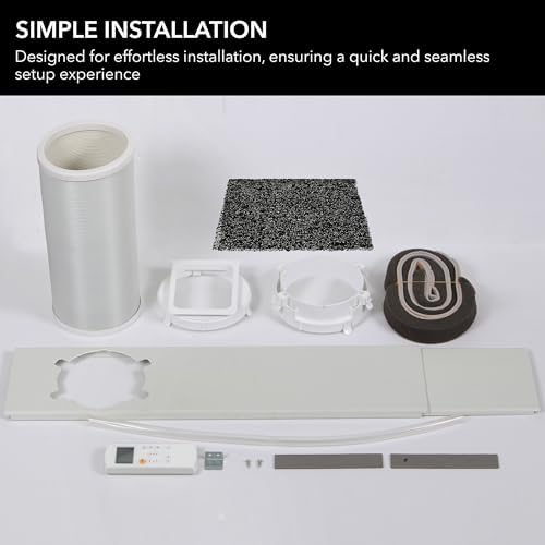 whynter portable air conditioner, 10,000 btu, dehumidifier fan, view 9