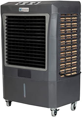 hessaire mc37m indoor or outdoor portable oscillating evaporative, main product view