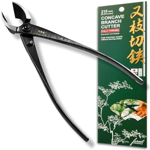 senkichi 8.3" japanese bonsai concave cutter – professional, main product view