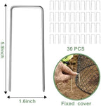9.13"×9.13" chicken wire cloche plant covers garden netting, side view