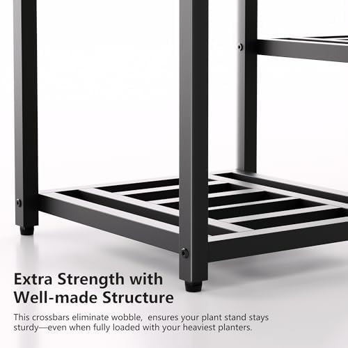 metal heavy duty plant stand indoor outdoor,10 tier, package contents