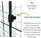 gardener's supply company titan a-frame trellis | strong, package contents