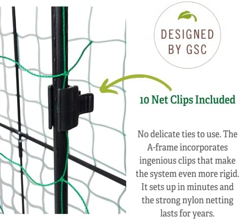 gardener's supply company titan a-frame trellis | strong, package contents